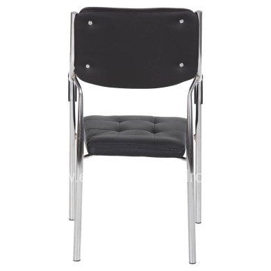 Conference office chair OBERON HM1018.01 Black PU 51x52x86Ηcm
