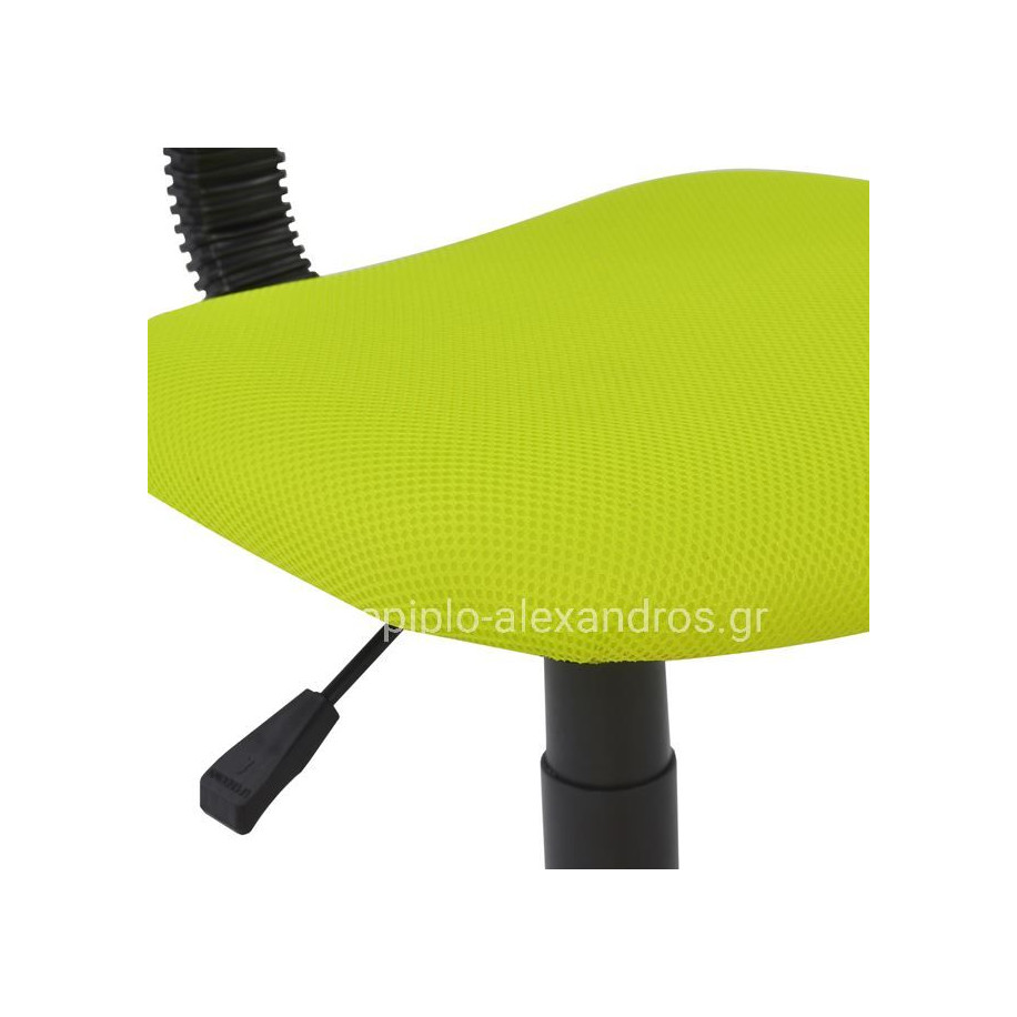 Office chair HM1026.03 light green and meshfabric 40,5x50,5x91,5 cm.