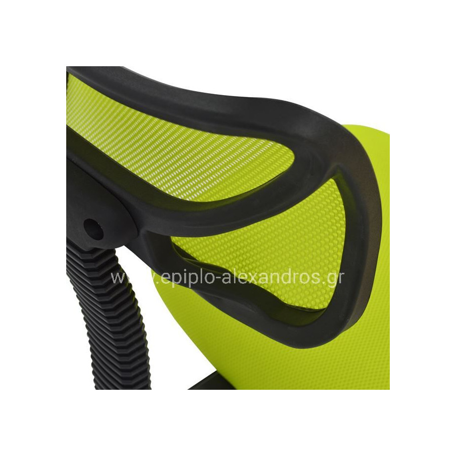 Office chair HM1026.03 light green and meshfabric 40,5x50,5x91,5 cm.