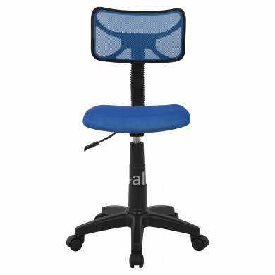 Office chair HM1026.06 blue with mesh fabric 40,5x50,5x91,5 cm.
