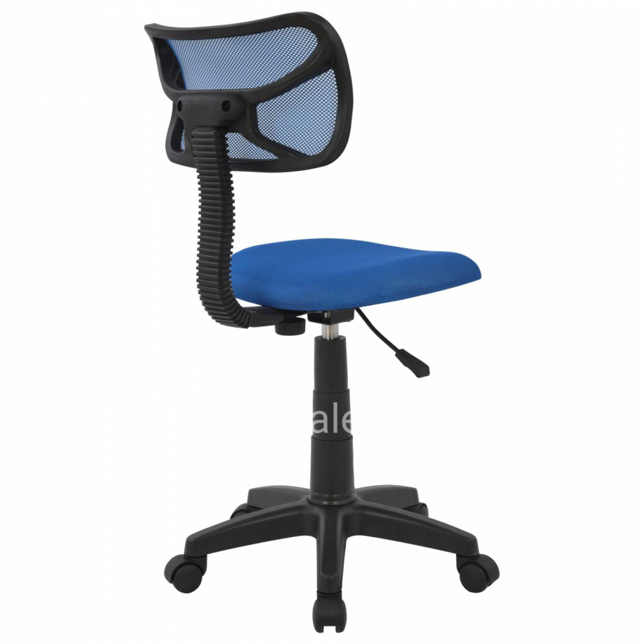 Office chair HM1026.06 blue with mesh fabric 40,5x50,5x91,5 cm.
