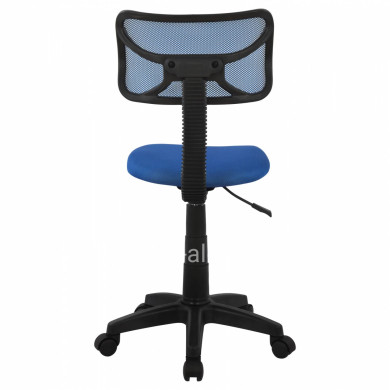 Office chair HM1026.06 blue with mesh fabric 40,5x50,5x91,5 cm.
