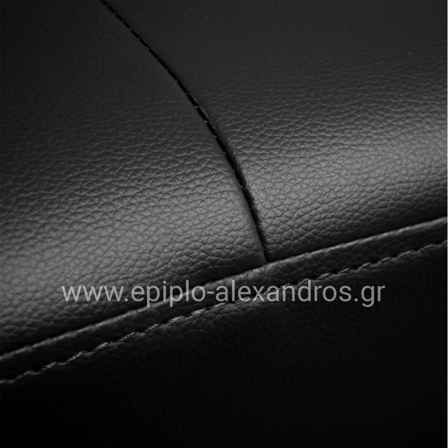 Sofa/Bed HM3001.02 Thom with folding arms Black PU 189x93x82 cm