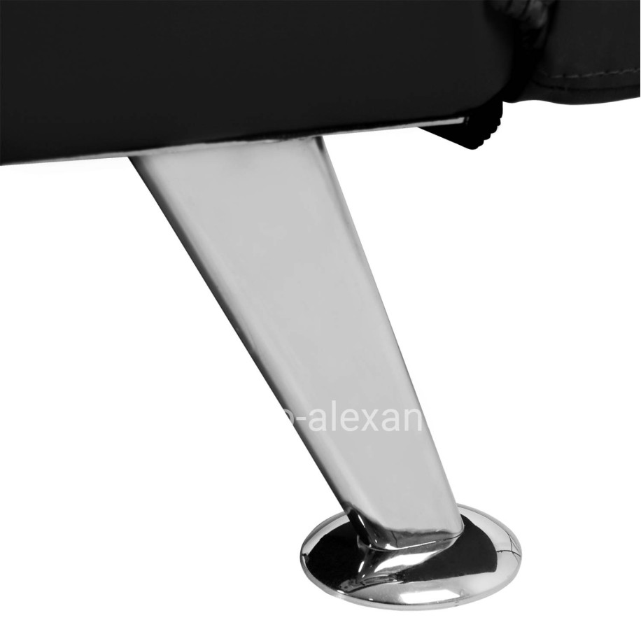 Sofa/Bed HM3001.02 Thom with folding arms Black PU 189x93x82 cm