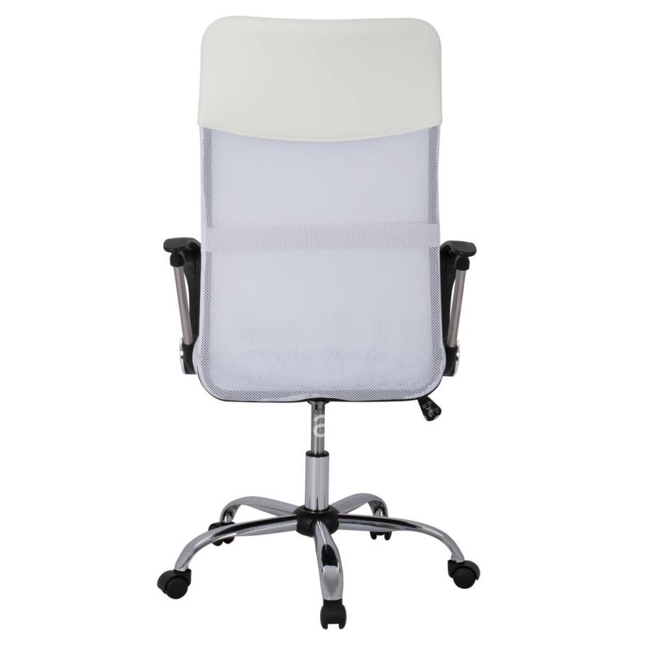 Office chair HM1000.04 White Mesh chromed leg 61x58x118