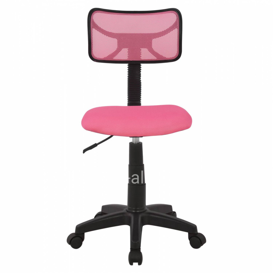 Office chair HM1026.05 pink with mesh fabric 40,5x50,5x91,5 cm.