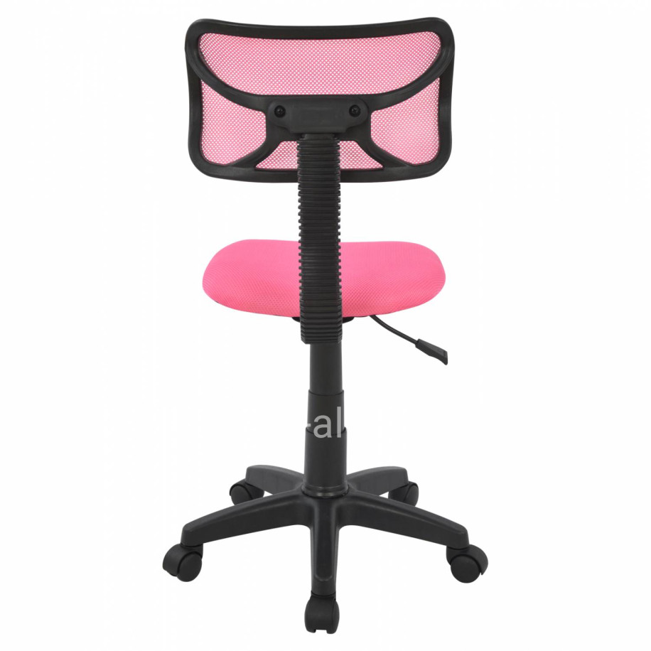 Office chair HM1026.05 pink with mesh fabric 40,5x50,5x91,5 cm.