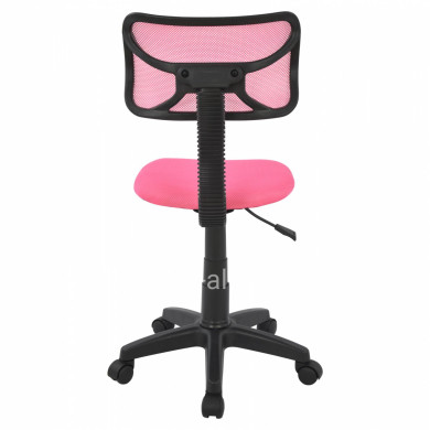 Office chair HM1026.05 pink with mesh fabric 40,5x50,5x91,5 cm.