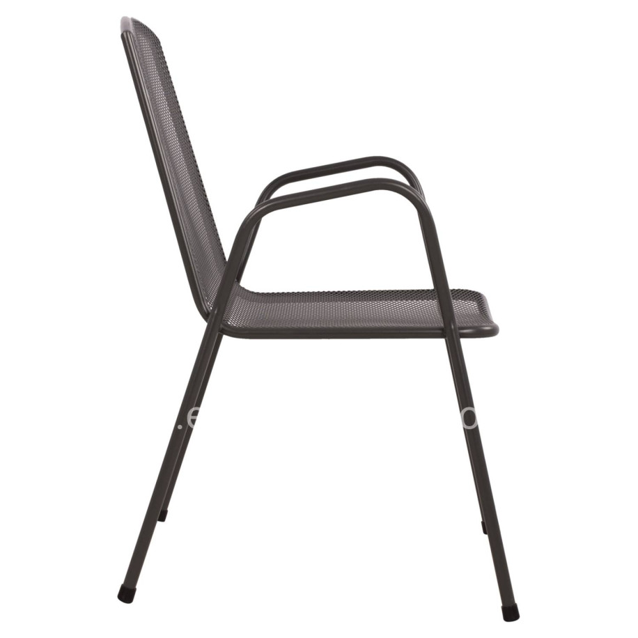 Armchair Metallic Grey HM5005.01