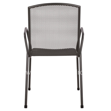 Armchair Metallic Grey HM5005.01