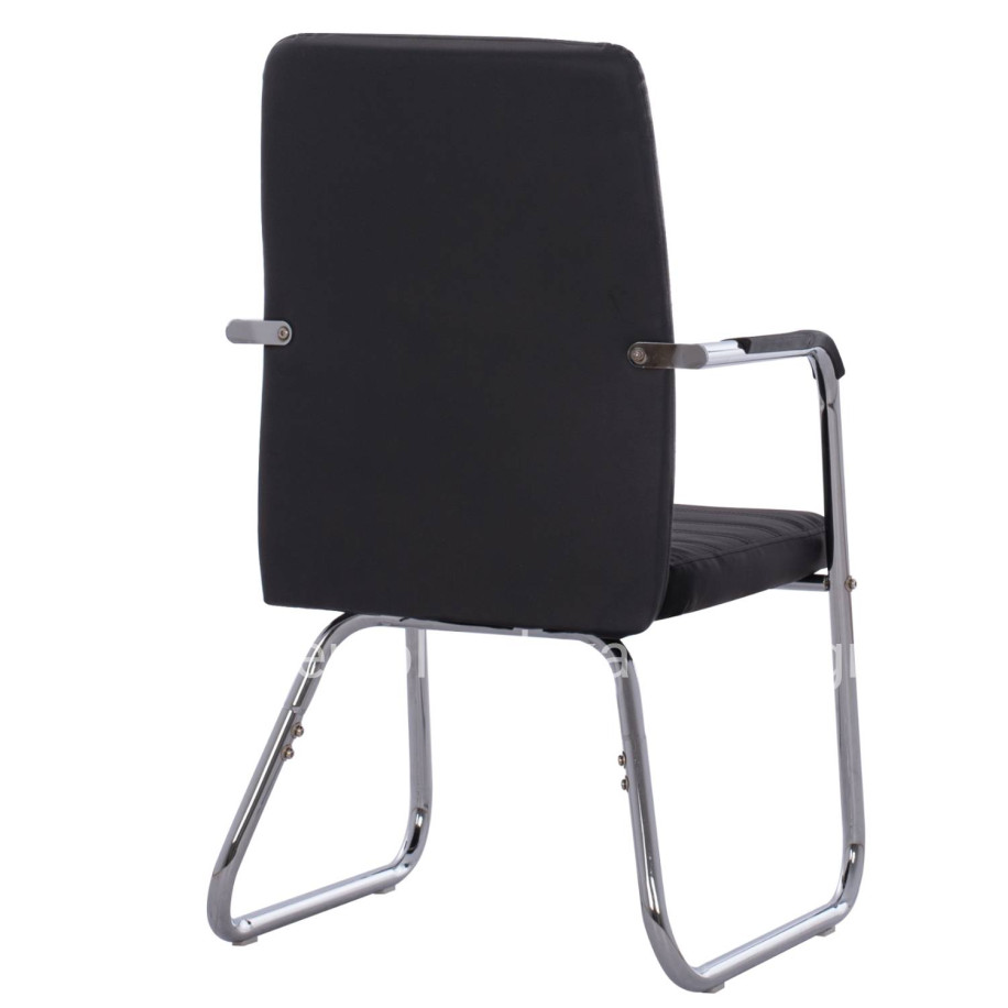 Conference chair HM1021.01 With arms and black PU 54x60x94 cm