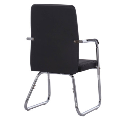 Conference chair HM1021.01 With arms and black PU 54x60x94 cm