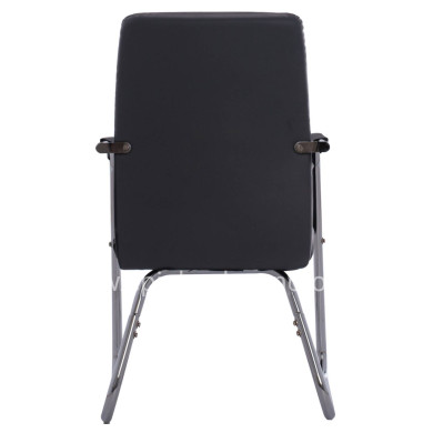 Conference chair HM1021.01 With arms and black PU 54x60x94 cm