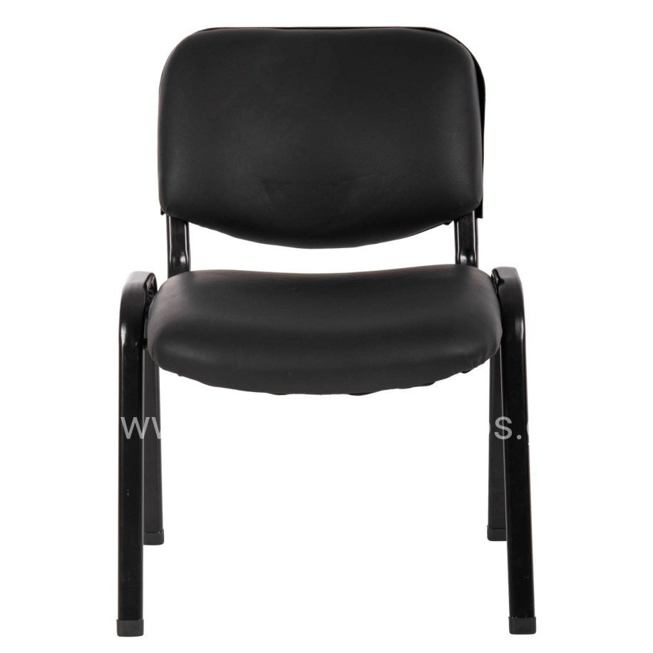 Conference chair HM1010.01 with Black PU 53,5x60x77cm