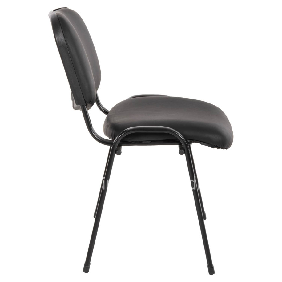 Conference chair HM1010.01 with Black PU 53,5x60x77cm