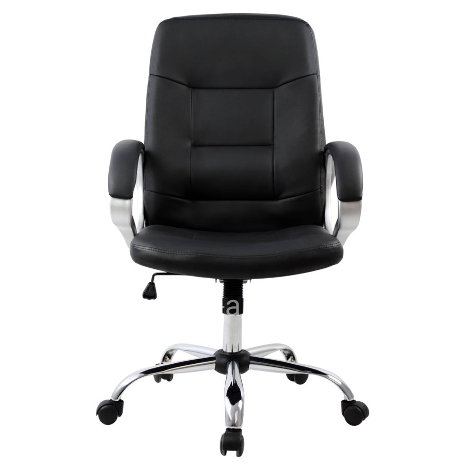 Manager's office chair HM1024.01 with chromed base 64x55x120 cm.