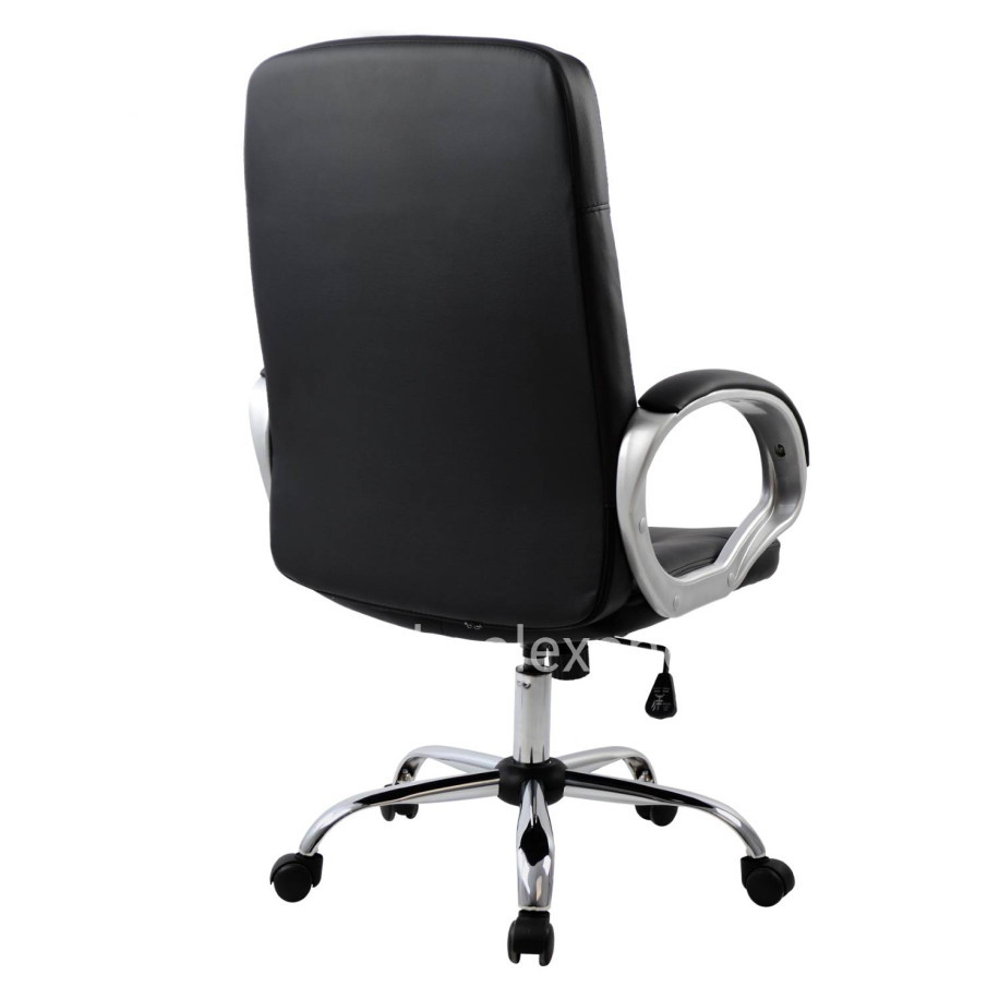 Manager's office chair HM1024.01 with chromed base 64x55x120 cm.