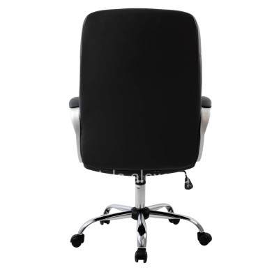 Manager's office chair HM1024.01 with chromed base 64x55x120 cm.