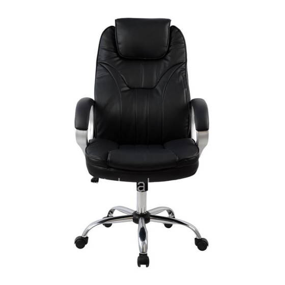 Manager's office chair HM1025.01 with chromed base 65x71x106,5 cm.