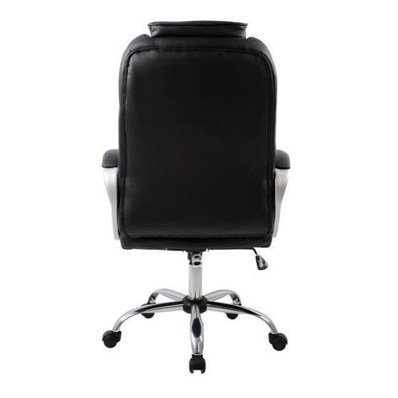 Manager's office chair HM1025.01 with chromed base 65x71x106,5 cm.