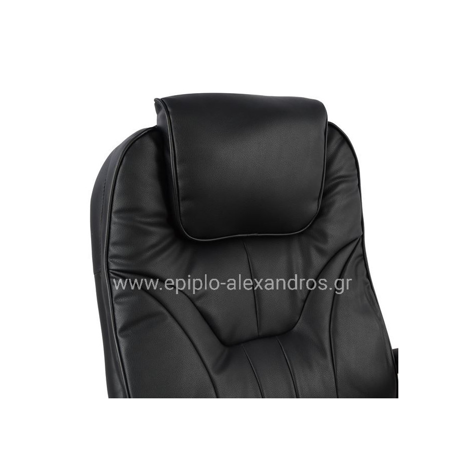 Manager's office chair HM1025.01 with chromed base 65x71x106,5 cm.