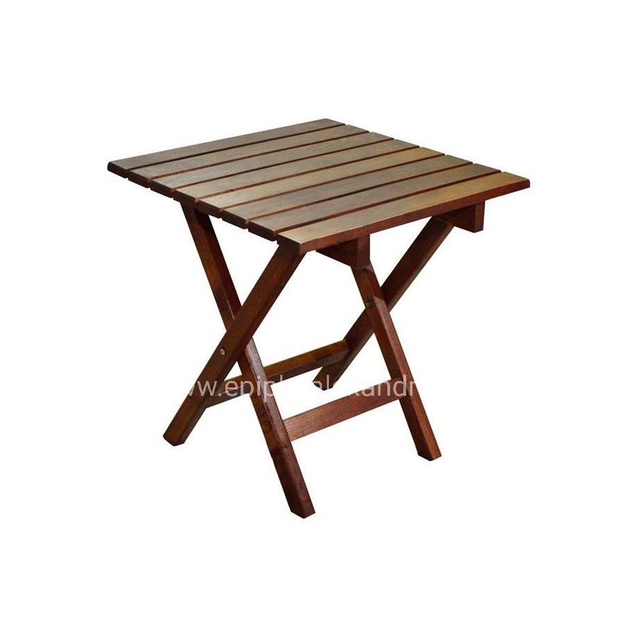 ΣΚΑΜΠΩ-ΤΡΑΠΕΖΑΚΙ ΒΟΗΘΗΤΙΚΟ ΚΑΡΥΔΙ ΛΟΥΣΤΡΟ 402 KOLI 40Χ40 ΠΤΥΣ/ΝΟ HM288.02 40x40x45 εκ.