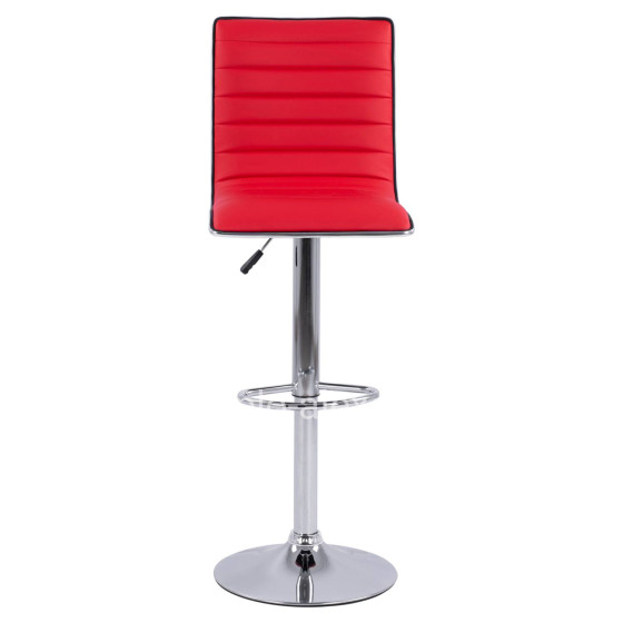 Bar Stool Nexus with gas lift & red PU HM209.04 40x47.5x115cm