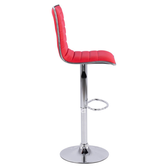 Bar Stool Nexus with gas lift & red PU HM209.04 40x47.5x115cm