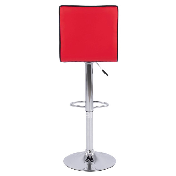 Bar Stool Nexus with gas lift & red PU HM209.04 40x47.5x115cm