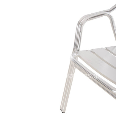 ΠΟΛΥΘΡΟΝΑ MORIS HM5018 ΑΛΟΥΜΙΝΙΟ ΣΕ ΑΣΗΜΙ-ΔΙΠΛΟΣ ΣΚΕΛΕΤΟΣ ΜΕ ΦΕΤΕΣ 58x62x75Υεκ.