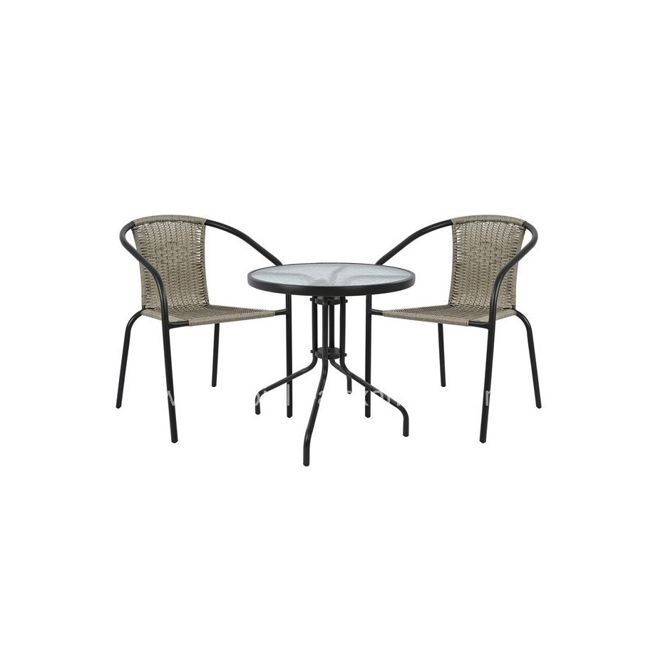 Set Dining Table 3 pieces Chairs & Table HM5178.01