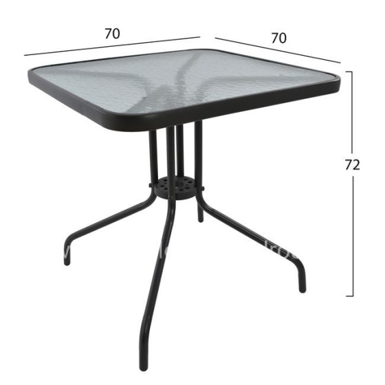 Set Dining Table 3 pieces with 2 chairs & table HM5182.01