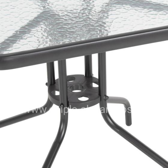 Set Dining Table 3 pieces with 2 chairs & table HM5182.01