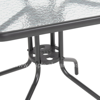 Set Dining Table 3 pieces with 2 chairs & table HM5182.01