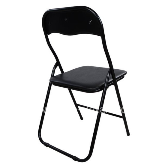 ΚΑΡΕΚΛΑ ΠΤΥΣΣΟΜΕΝΗ PADMA PU ΜΑΥΡΗ HM0044 38X47X82Y ΕΚ.