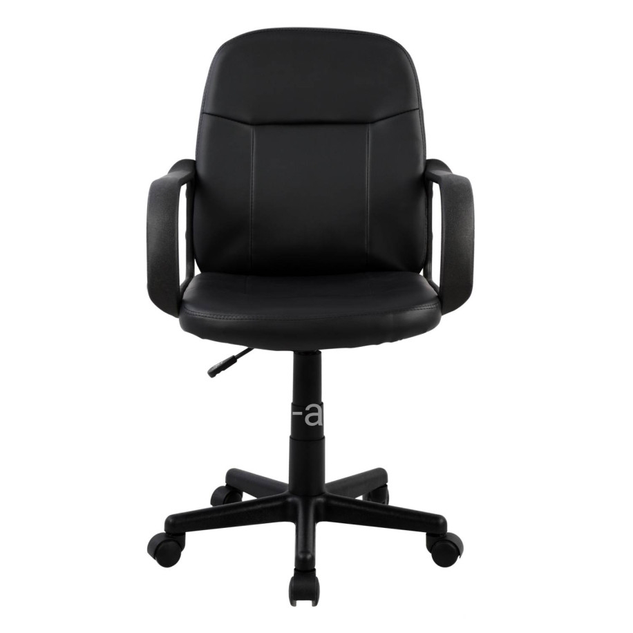 Office chair HM1005 with arms Black PU