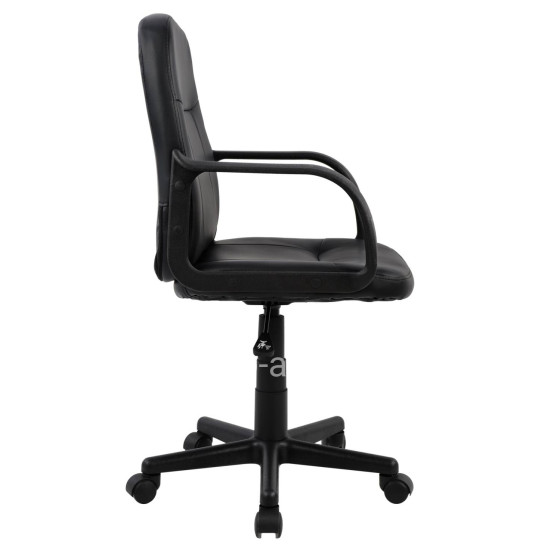 Office chair HM1005 with arms Black PU