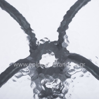 Table Metallic Lima Grey '60x68cm HM5079.01