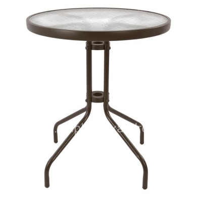 Table Metallic Lima Brown '60x70cm HM5079.02