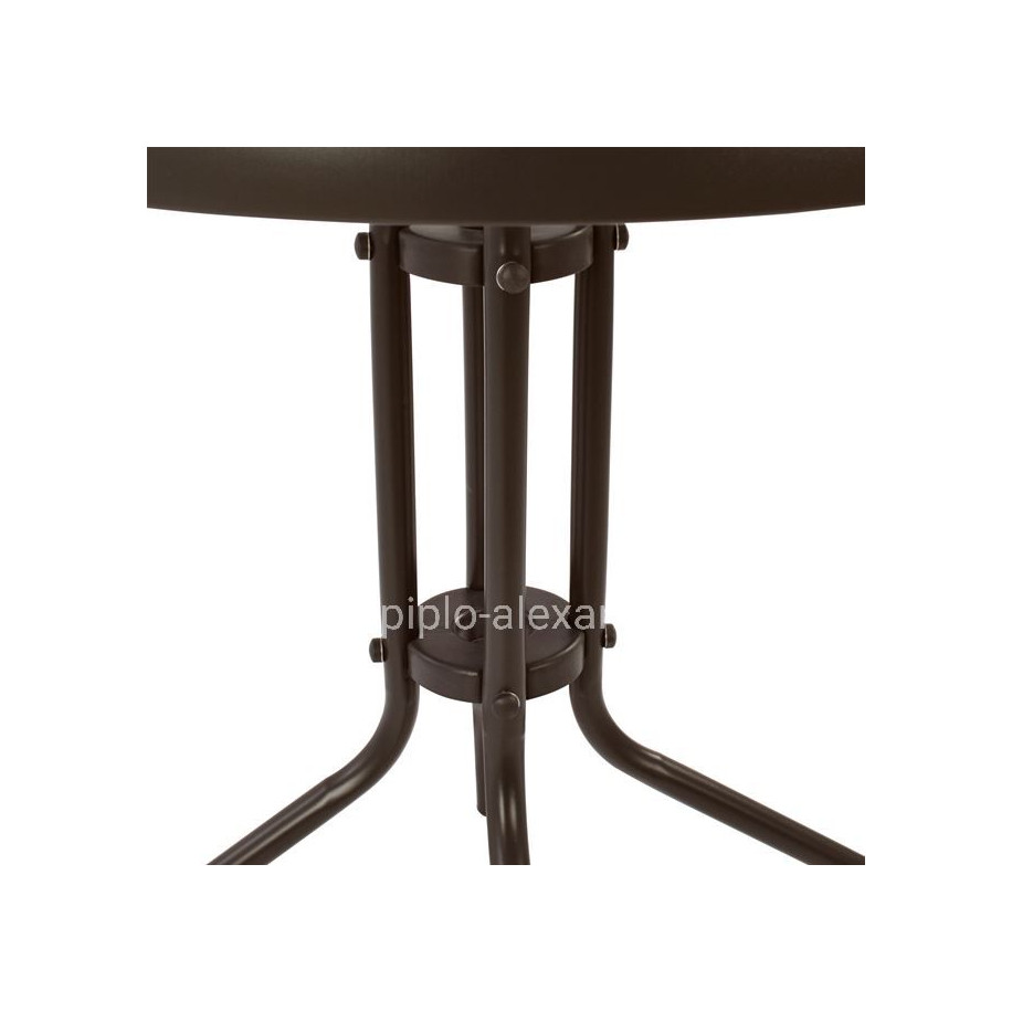 Table Metallic Lima Brown '60x70cm HM5079.02