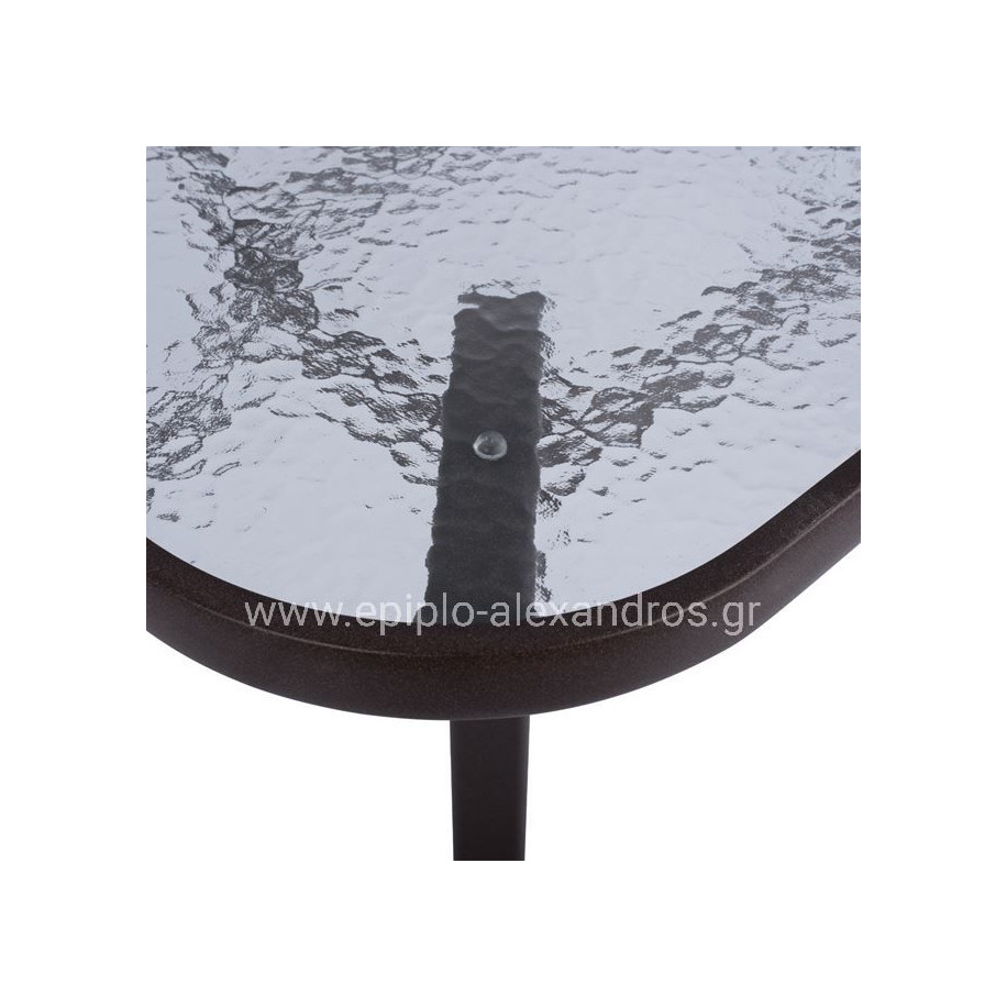 Table Bruno Metallic Brown 140Χ80Χ72 HM5106.02