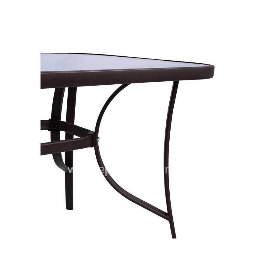 Table Bruno Metallic Brown 140Χ80Χ72 HM5106.02