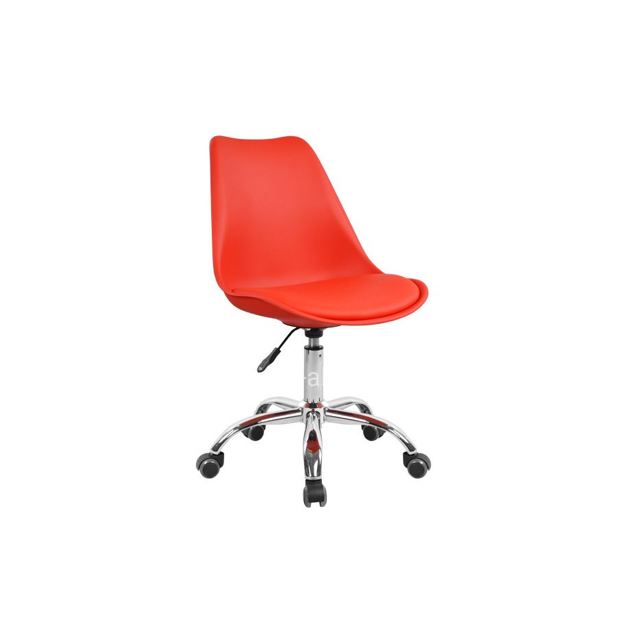 Office chair Vegas HM1052.07 Red 48x56x95Η cm