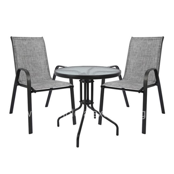 Set Dining Table 3 pieces with 2 chairs & Table HM5181.01