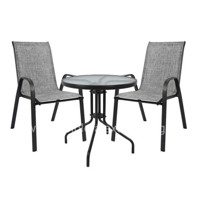 Set Dining Table 3 pieces with 2 chairs & Table HM5181.01