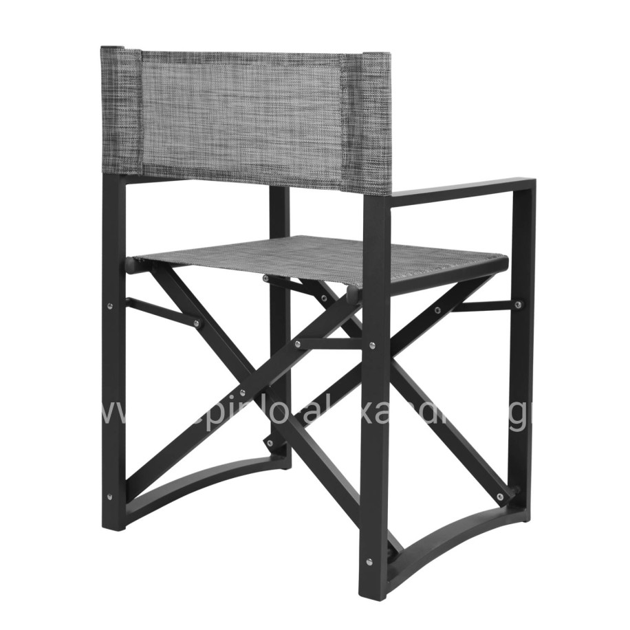 ΠΟΛΥΘΡΟΝΑ ΣΚΗΝΟΘΕΤΗ ΑΛΟΥΜΙΝΙΟΥ DUPRE HM5094.01 ΓΚΡΙ 57x48,5x85.5Yεκ