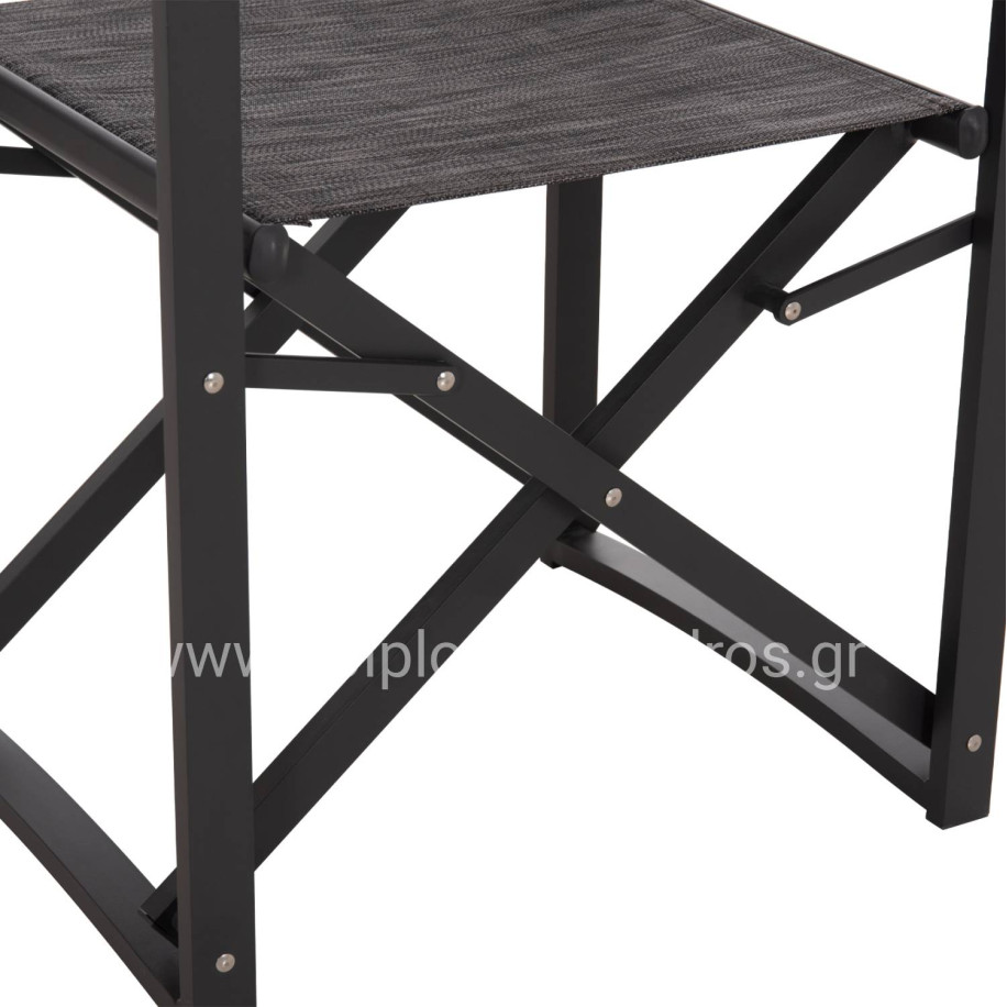 ΠΟΛΥΘΡΟΝΑ ΣΚΗΝΟΘΕΤΗ ΑΛΟΥΜΙΝΙΟΥ DUPRE HM5094.01 ΓΚΡΙ 57x48,5x85.5Yεκ