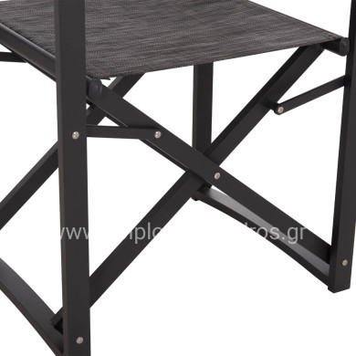 ΠΟΛΥΘΡΟΝΑ ΣΚΗΝΟΘΕΤΗ ΑΛΟΥΜΙΝΙΟΥ DUPRE HM5094.01 ΓΚΡΙ 57x48,5x85.5Yεκ