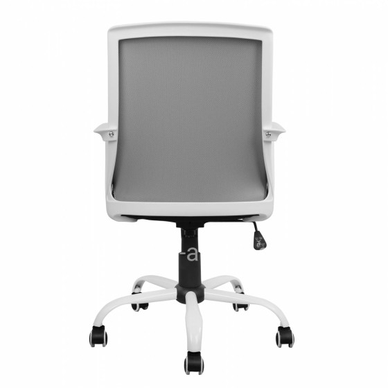 Office chair HM1053.21 Grey with mesh and metal base 58x59x103 cm