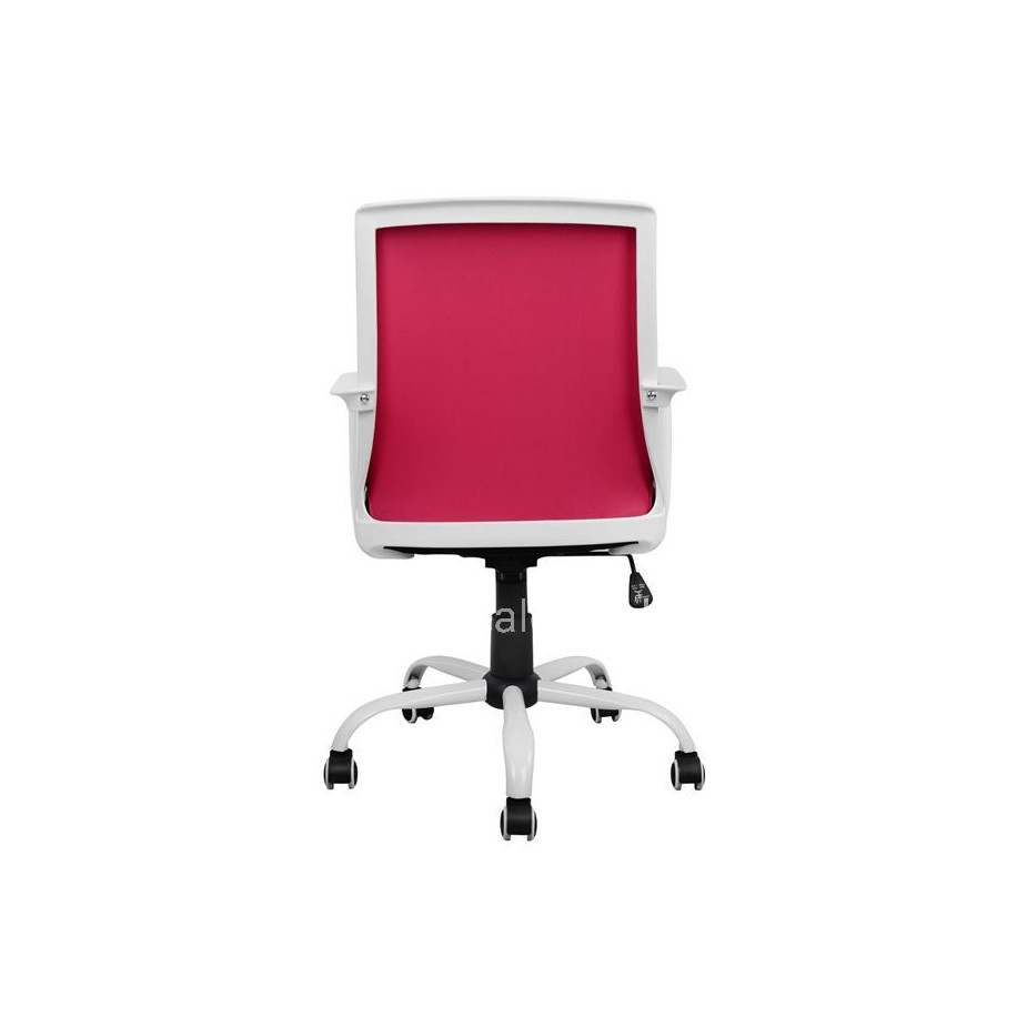 Office chair HM1053.05 Pink with mesh and metal base 58x59x103 cm